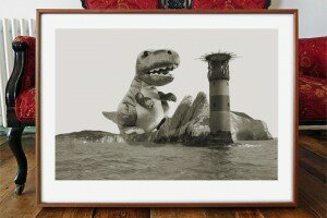 Dino attack at the Needles