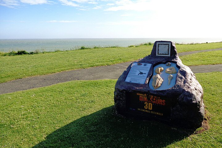 Dinosaur trail in Ventnor